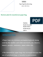 Prsentationonpaperbagmanufacturingbusinessplan 170706115753 PDF