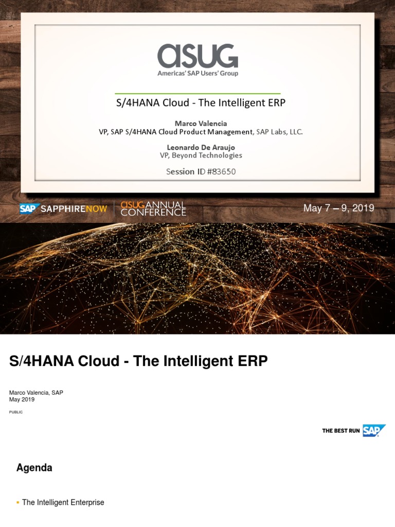 ASUG83650 - SAP S4HANA Cloud PDF | PDF | Sap Se | Cloud Computing