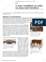 Mobiliário de Estilo Queen Anne - Queen Anne Style Furniture - Qwe - Wiki PDF