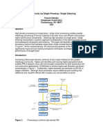 High Density Via Single Pressing - Single Sintering PDF