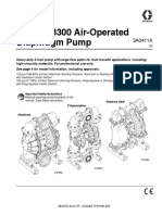 Husky 3300 Air-Operated Diaphragm Pump: Repair/Parts