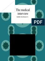 The Medical Interview: Isabella Ortíz Herrera 9-2