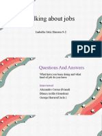 Talking About Jobs: Isabella Ortíz Herrera 9-2
