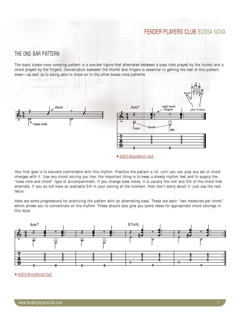 Bossa Nova Book PDF | PDF | Musical Compositions | Popular Music