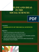 Lesson - 1 - Discipline and Ideas in The Social Sciences