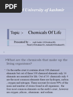 Chemcals of Life