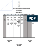 Agenda Cabelleroscirculo de Oracion