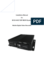 M12H 2SD MDVR Manual (V1.1)