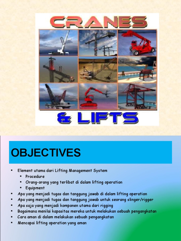 Materi Crane Lift And Rigging Pdf