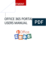 OFFICE 365 - PORTAL User Manual v4.2