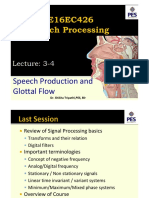 Lec - 3-4 Speech Proceesing