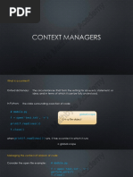 Context Manager