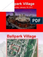 Ballpark Village Meeting Presentation