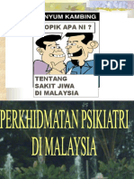 Perkhidmatan Psikaitri Di Malaysia