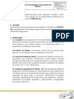 PRC-SST-021 Procedimiento para Permisos de Trabajo