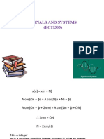 Signals and Systems (EC19303)