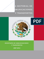 Programa de Comunicaciones y Transportes 2007-2012