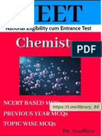 NEET Chemistry MCQs 2020 Chapter Wise Chemistry Multiple Choice PDF