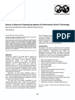 SPE 35171 Review Reservoir Engineering Aspects Conformance