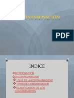 Clasificación de Los Contaminantes