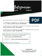 Cotización Grupo Fiesta PDF