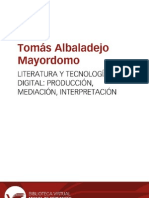 Albaladejo - Lit digital producción, mediación, interpretación