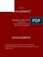 01 Management Functions & Environment