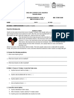 Examen de Inglés - Nivel 4 SIALEX - Virtual PDF