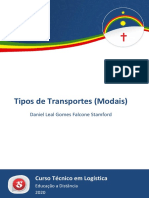 Ebook - LOG - Tipos de Transportes (Modais) (2020 ETEPAC) PDF