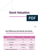 Lecture Common Stock Valuation