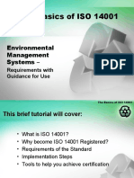 Basics of ISO 14001
