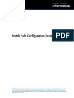 Match Rule Configuration Example