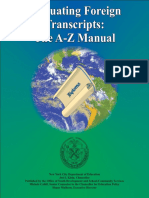 Evaluating Foreign Transcripts PDF