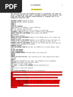 Ca7 Mainframe Commands | PDF