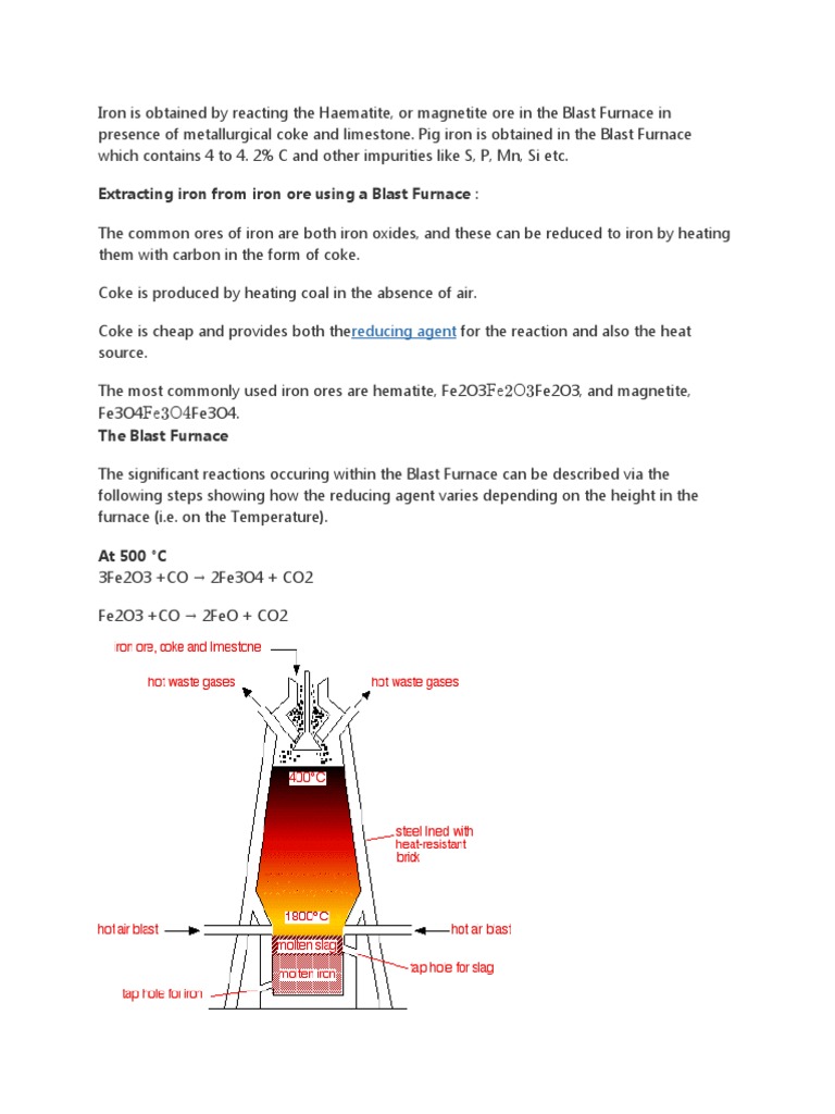 Steel Vs Iron PDF Iron Steelmaking