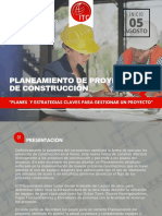 Brochure de Planeamiento de Proyectos