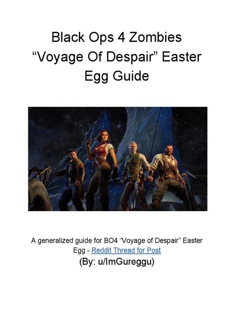 "Voyage of Despair" Easter Egg Guide PDF Neptune