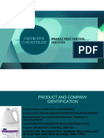 Oxivir Five Concentrate PDF