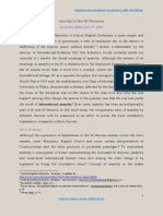 Anachy in The IR Theories: Inefficiency of The Supreme Power Political Disorder."