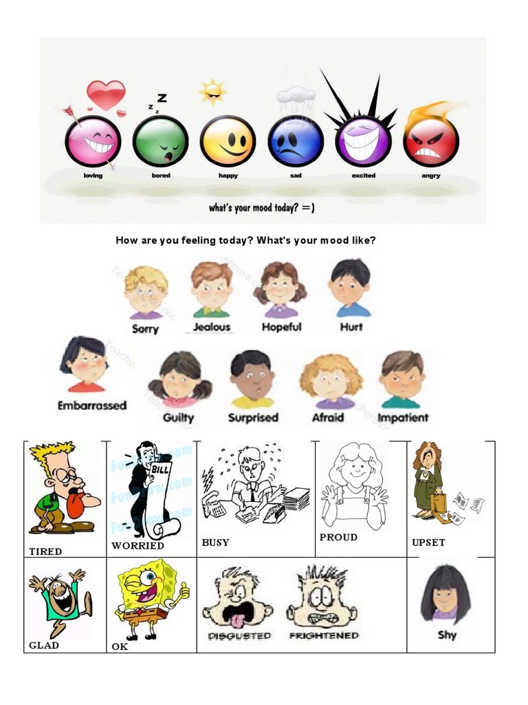 Daily Mood Check-In Chart | PDF