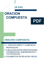 Oración Simple y Compuesta