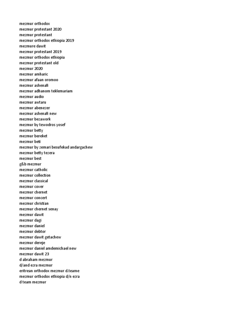Keyword Tool Export Mezmur Christian mezmur tube 588.923 views1 year ago. keyword tool export mezmur