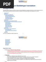 Babbletype Transcription Application Guide | PDF | Microsoft Word ...