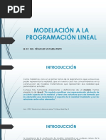 02 MODELACIÓN A LA PROGRAMACIÓN LINEAL