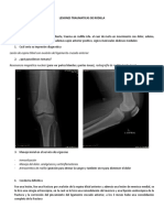 Patología Traumatica de Rodilla