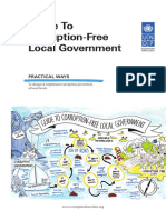 Guide To Corruption Free Local Government