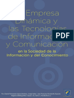 La Empresa Dinámica_ Las Tecnologías de Información y Comunicación en La Sociedad de La Información y El Conocimiento (Spanish Edition)