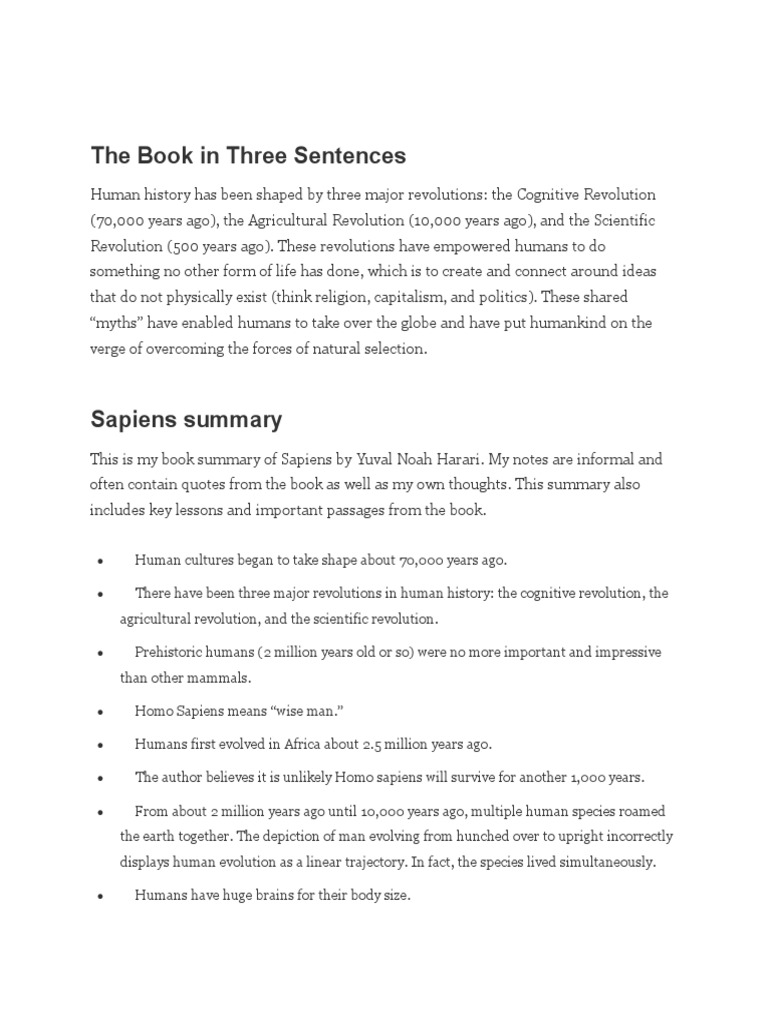 The Book in Three Sentences PDF Polytheism Human