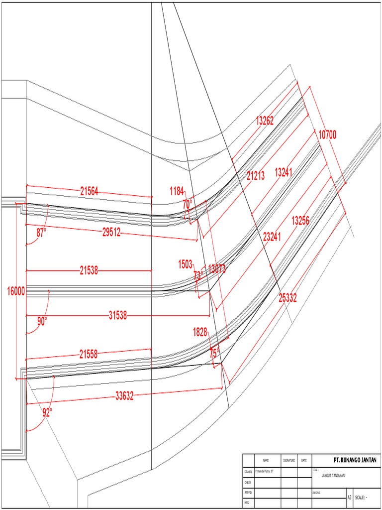 Layout Jalan Warna | PDF