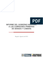 III Informe Gobierno Nal_Congreso_agosto 2013
